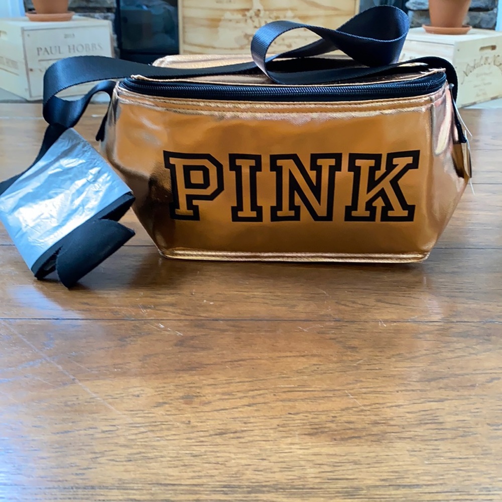 Pink mini cooler